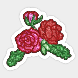 Sequin Bouquet Sticker